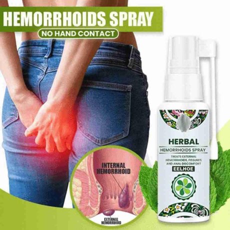 Spray anti-hémorroïdes aux herbes naturelles